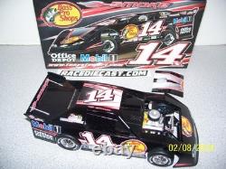#14 TONY STEWART 1/24 ADC Dirt Late Model 2011 MOBIL 1 / OFFICE DEPOT