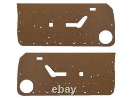 1987-1993 Late Model Foxbody Ford Mustang Door Panel Cards Free Shipping