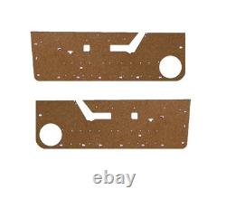 1987-1993 Late Model Foxbody Ford Mustang Door Panel Cards Free Shipping