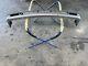 1989-1993 Bmw E30 3-series Late Model Plastic Front Bumper Cover Trim Black Oem
