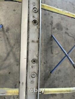 1989-1993 BMW E30 3-Series Late Model Plastic Front Bumper Cover Trim Black OEM