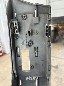 1989-1993 BMW E30 3-Series Late Model Plastic Front Bumper Cover Trim Black OEM