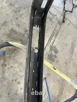 1989-1993 BMW E30 3-Series Late Model Plastic Front Bumper Cover Trim Black OEM