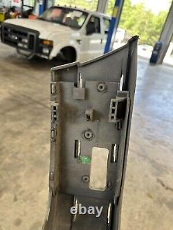 1989-1993 BMW E30 3-Series Late Model Plastic Front Bumper Cover Trim Black OEM