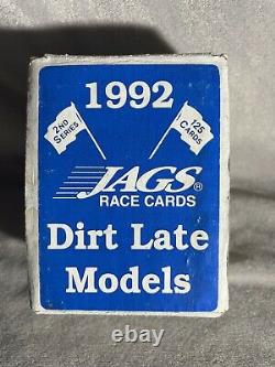 1992 JAGS DIRT TRACK RACE CARD SET #2 125 Cards