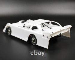 1RC Racing Late Model 2.0 1/18 Brushless RTR 2WD Oval Racer (White) 1RC1088