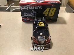 1/24 ADC #48 2011 Jimmie Johnson Lowes Summer Salute Raced Dirt Late Model
