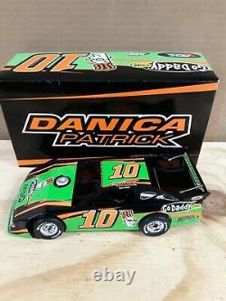 1/24 ADC Danica Patrick Dirt late model Go Daddy #10 Rare