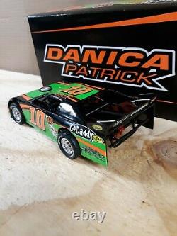 1/24 ADC Danica Patrick Dirt late model Go Daddy #10 Rare