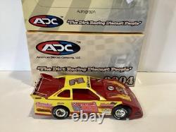 1/24 ADC Mike Duvall #F1 Cherokee Landscaping Flinstone Flyer 04 Dirt Late Model