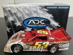 1/24 ADC Ray Cook #53 Arvil Cook Dirt Late Model DieCast DB207T762