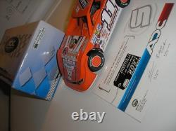 1/24 Autographed 2021 Gordy Gundaker #11 Lucas Outlaw Late Model Dirt Car #4/350