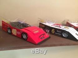 1/24 scale late model dirt cars