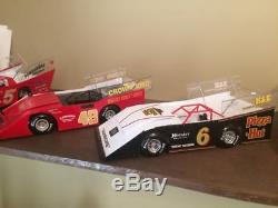 1/24 scale late model dirt cars