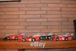 1/24 scale late model dirt cars