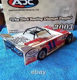 2003 ADC Batesville Topless 100 Track Car Black Frame 1/24 Scale