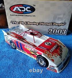 2003 ADC Batesville Topless 100 Track Car Red Frame 1/24 Scale
