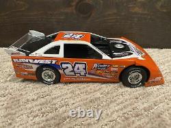 2004 ADC 124 Scale Die-cast Dirt Late Model Car Rick Eckert #24 Rayevest RARE