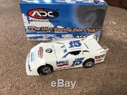 2004 ADC 1/24 Dirt Late Model #15 Jeff Purvis Fan Club Car Rare