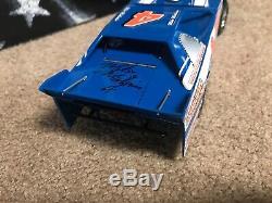 2007 1/24 ADC #4 Mike Mullvain Dirt Late Model Signed! Red Series