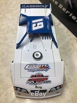 2007 Adc 124 Scale Dirt Late Model Diecast Steve Casebolt #19 Rare White Series