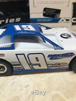 2007 Adc 124 Scale Dirt Late Model Diecast Steve Casebolt #19 Rare White Series