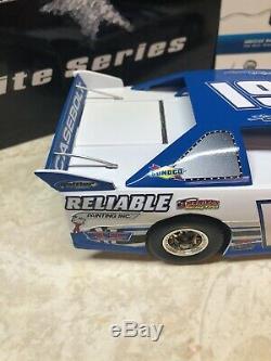 2007 Adc 124 Scale Dirt Late Model Diecast Steve Casebolt #19 Rare White Series