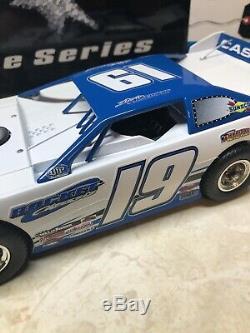 2007 Adc 124 Scale Dirt Late Model Diecast Steve Casebolt #19 Rare White Series