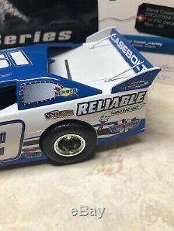 2007 Adc 124 Scale Dirt Late Model Diecast Steve Casebolt #19 Rare White Series