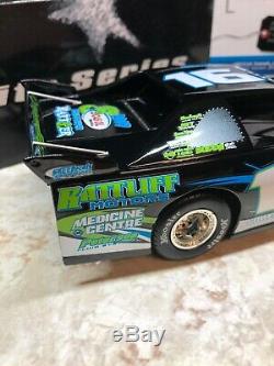 2008 ADC Justin Rattliff 124 Scale Dirt Late Model RARE 1 Of 250 DW208M112