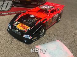 2008 ADC Tony Stewart #20 124 Scale Dirt Late Model RARE Bass Pro Old Spice