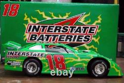 2008 Kyle Busch #18 Interstate Batteries 124 ADC Die-Cast Late Model Dirt Car