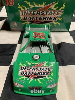 2008 Kyle Busch Autographed #18 Dirt Late Model. Interstate Batteries 1/24