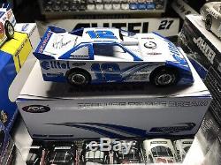2008 RYAN NEWMAN #12 Alltel ADC Prelude Signed 124 Dirt Track Late Model WithCOA