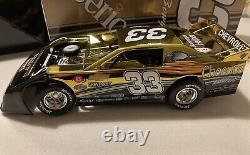 2009 Clint Bowyer #33 Gold Chrome Cheerios Late Model Dirt 1/24 Adc 7/500
