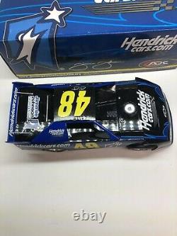 2009 Jimmie Johnson 48 ADC 124 SCALE DIRT LATE MODEL RARE 1/1028 Lowes Hendrick