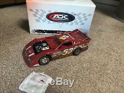 2010 1/24 ADC #53 Ray Cook Dirt Late Model Raced Version #22/63 Made