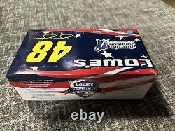 2011 Jimmie Johnson #48 Lowe's Prelude Raced Version Dirt Late Model ADC #19/100