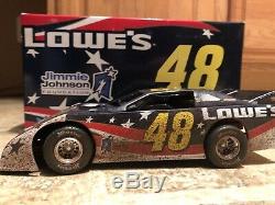 2011 Jimmie Johnson Dirt Late Model Diecast. RARE! Raced Version