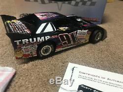 2017 ADC Rusty Schlenk #91 1/24 Dirt Late Model Car #77/250 Rare! Trump MAGA