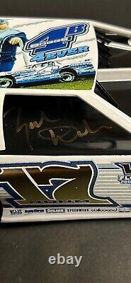 2021 ADC Zack Dohm #17 Autographed Dirt Late Model Diecast 1/24 1 of 350
