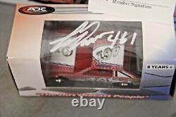 2022 Lance Dewease 461 Dirt Late Model 1/24 & 1/64 ADC Diecast Combo Autographed