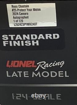 2024 1/24 #25 Ross Chastain Protect Your Melon AUTOGRAPH Late Model- 1 of 120