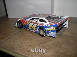 2024 ADC 1/24 CUSTOM MAGA Donald J Trump J. D. Vance Dirt Late Model Free SHIP