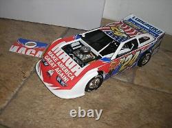 2024 ADC 1/24 CUSTOM MAGA Donald J Trump J. D. Vance Dirt Late Model Free SHIP