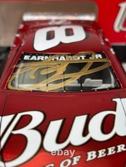 2024 Earnhardt Jr #8 Budweiser Late Model Color Chrome 1/24 Car Autographed