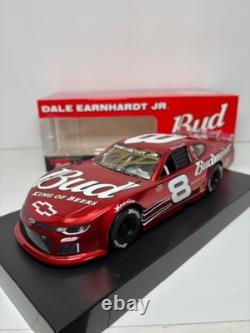 2024 Earnhardt Jr #8 Budweiser Late Model Color Chrome 1/24 Car Autographed