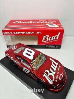 2024 Earnhardt Jr #8 Budweiser Late Model Color Chrome 1/24 Car Autographed