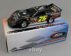 2025 ADC 124 Dirt Late Model BRANDON OVERTON #76 Heartbeat Hotsauce DB225M596