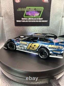 2025 Ryan Gustin #19R ADC 1/24 Dirt Late Model Diecast DW225D633